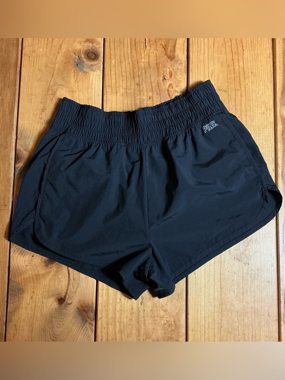 PINK Victoria's Secret Black Athletic Shorts